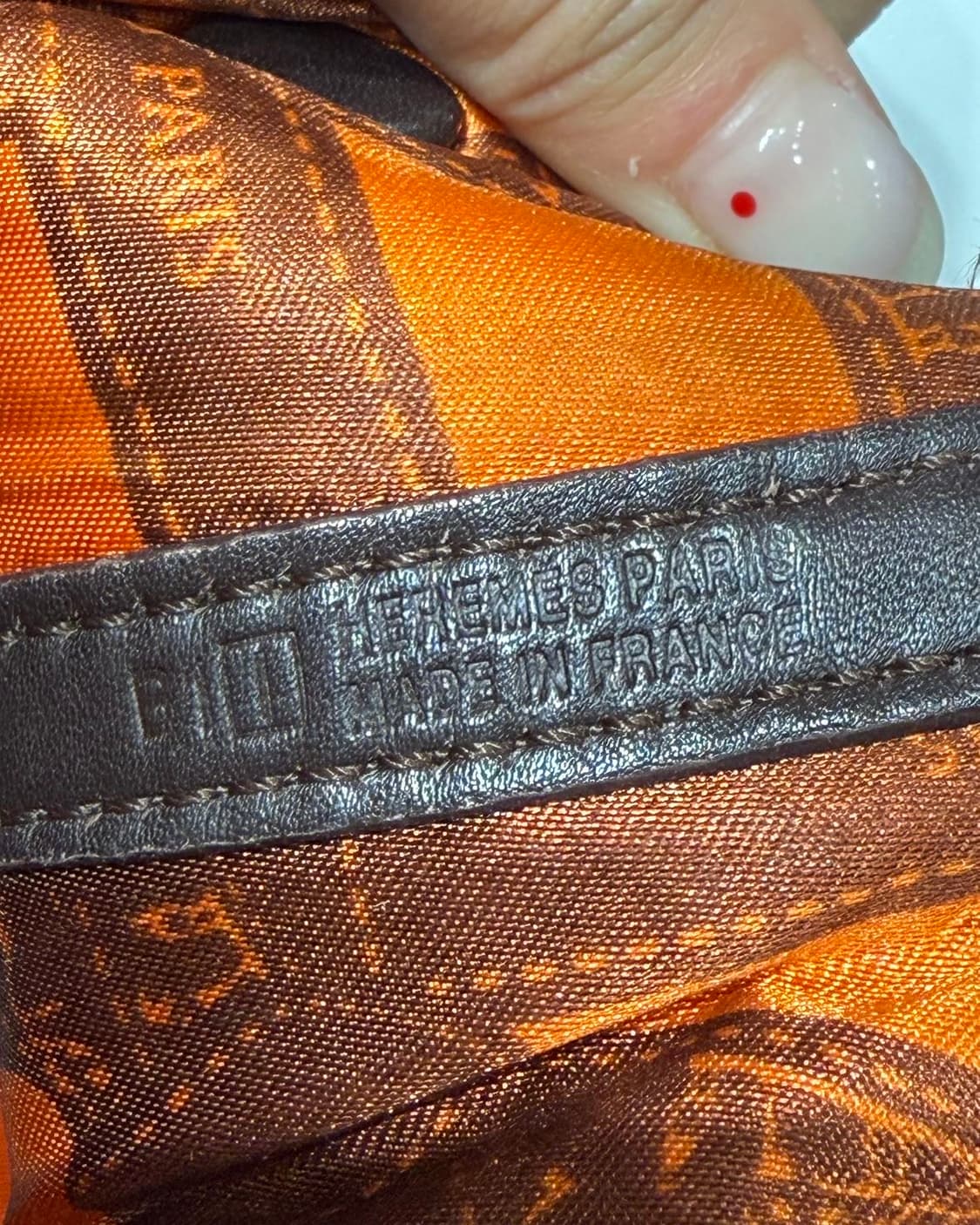 에르메스 브라운 가든파티 토트백  상품이미지7