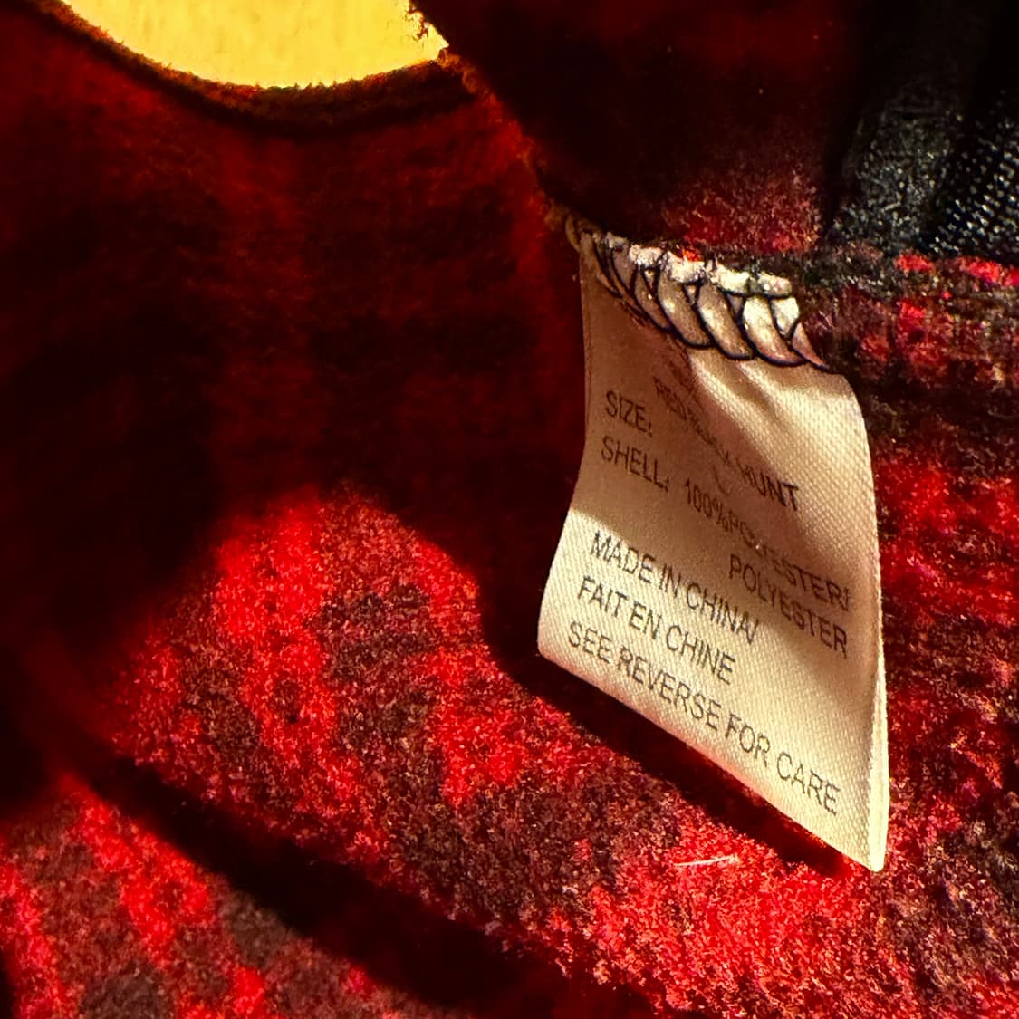 울리치 버팔로체크 플리스 조끼 베스트 L 105 상품이미지6