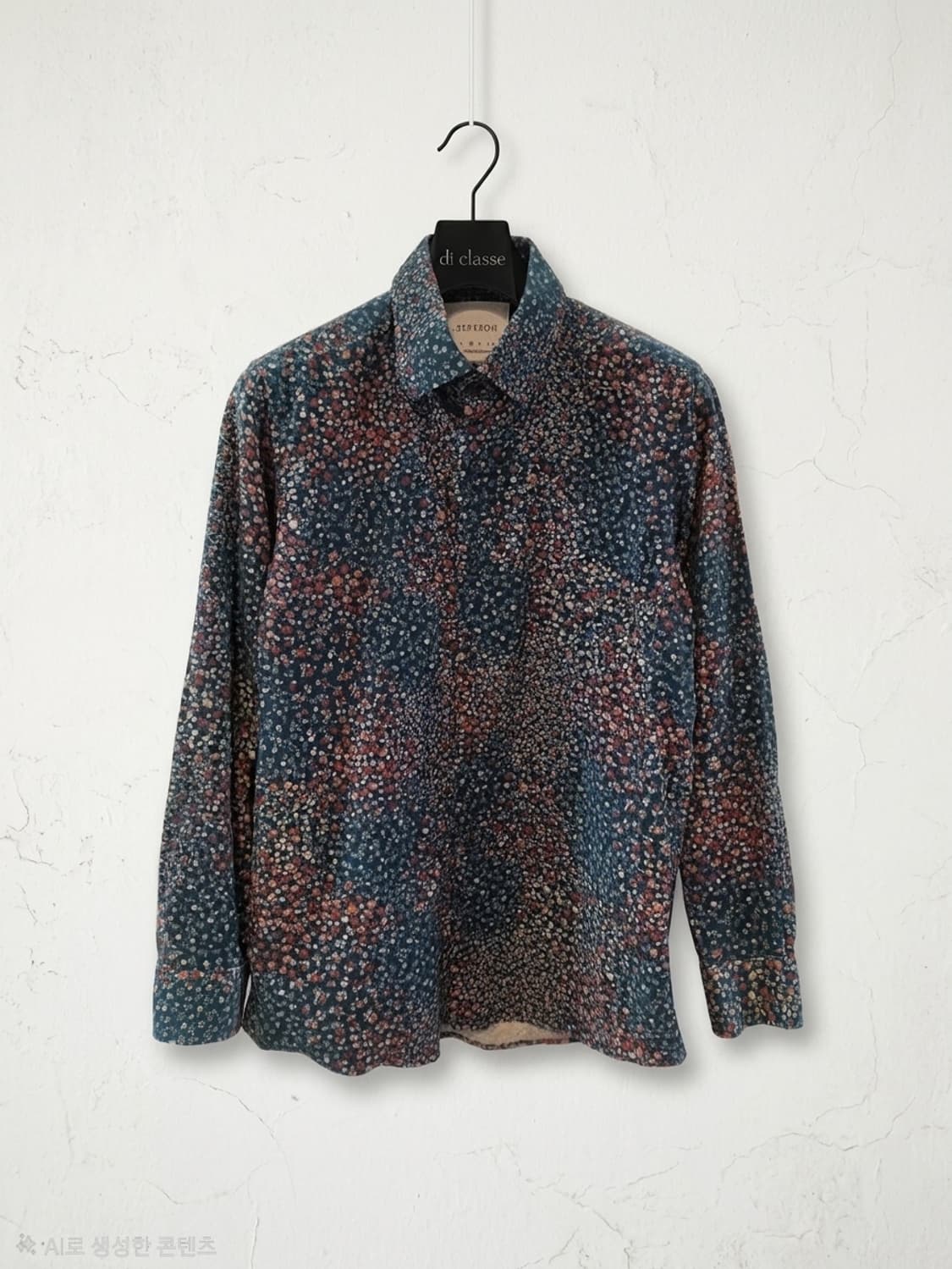 HERRBON 패턴 코듀로이 셔츠 66 상품이미지1