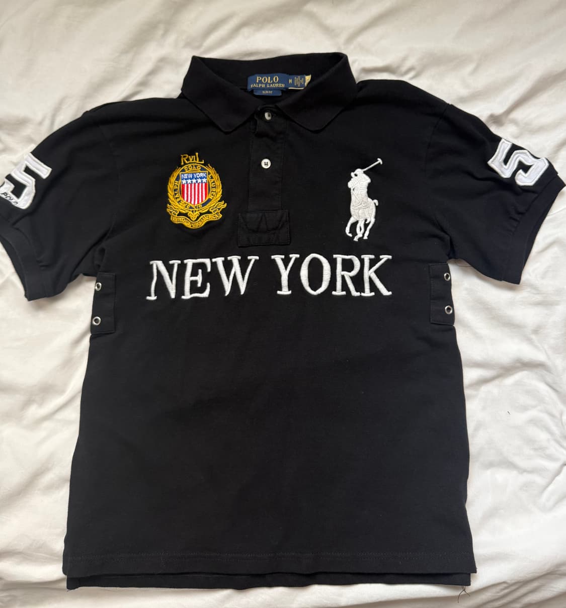 폴로 랄르로렌 빅포니 치프키프 뉴욕 블랙#5 상품이미지1