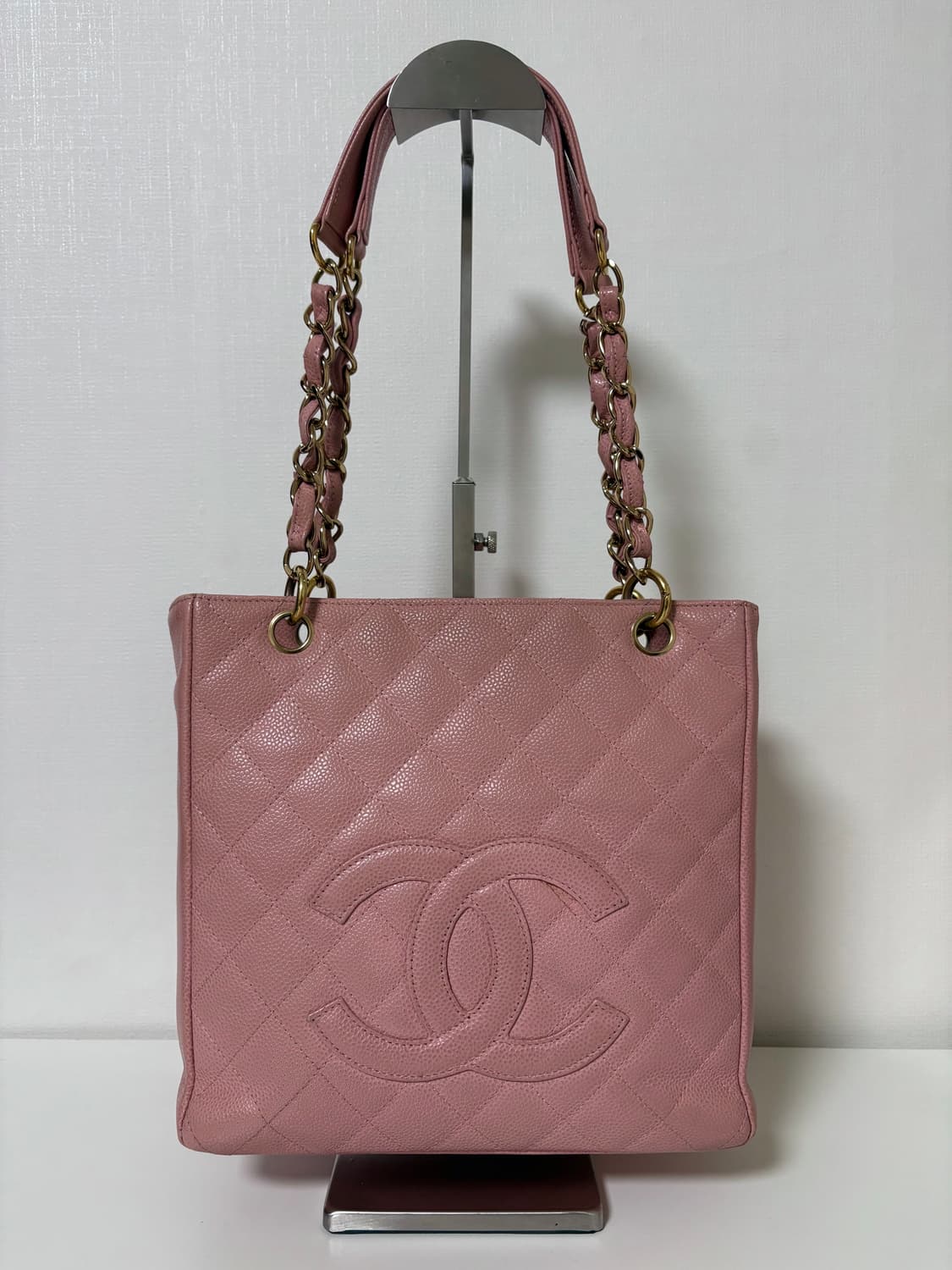 샤넬 쁘띠 샤핑백 핑크 상품이미지1