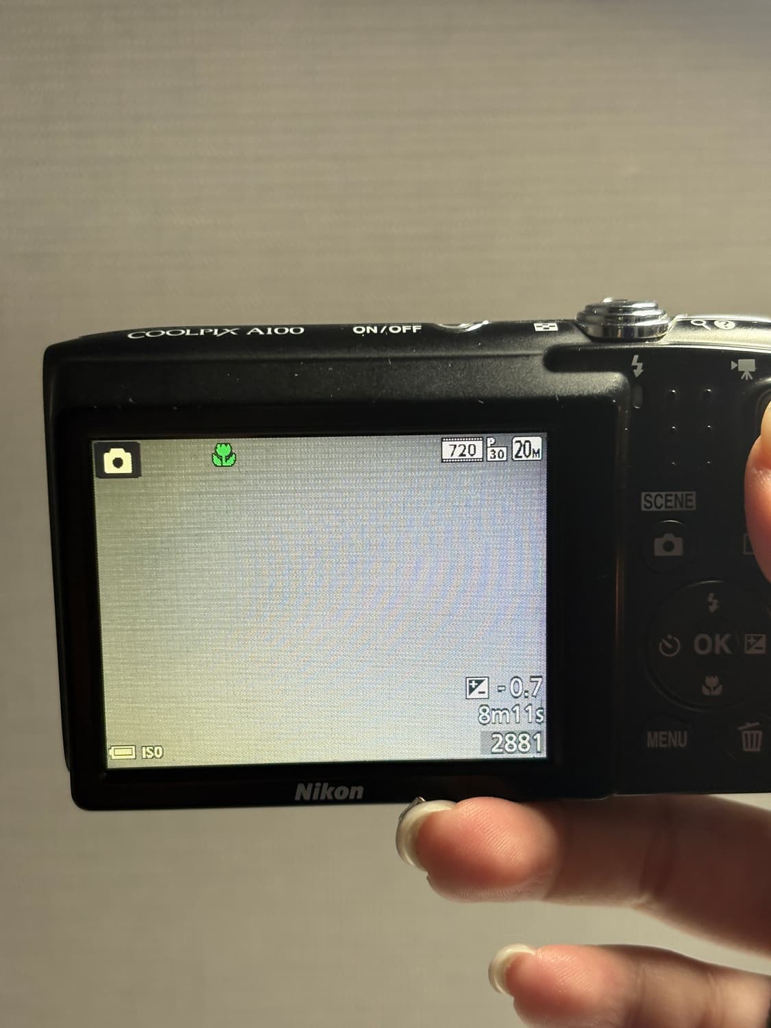 니콘 쿨픽스 a100 블랙 빈티지 카메라 상품이미지7