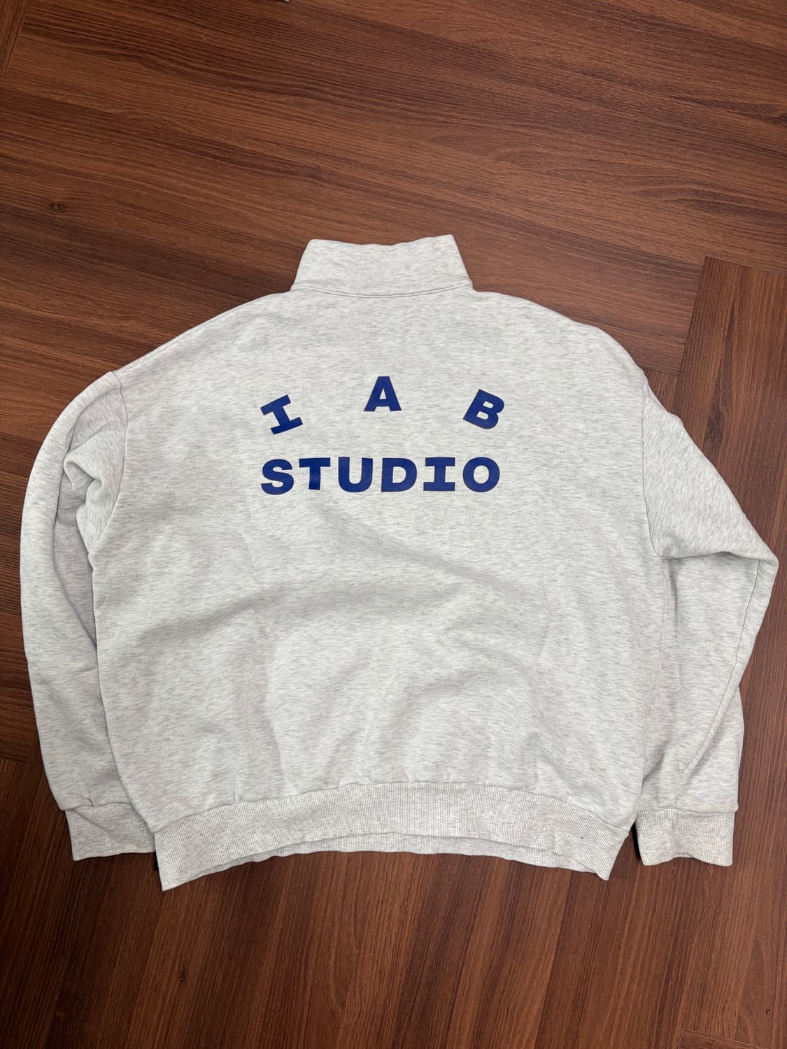 아이앱 하프 집 풀오버 라이트 그레이 L 상품이미지3