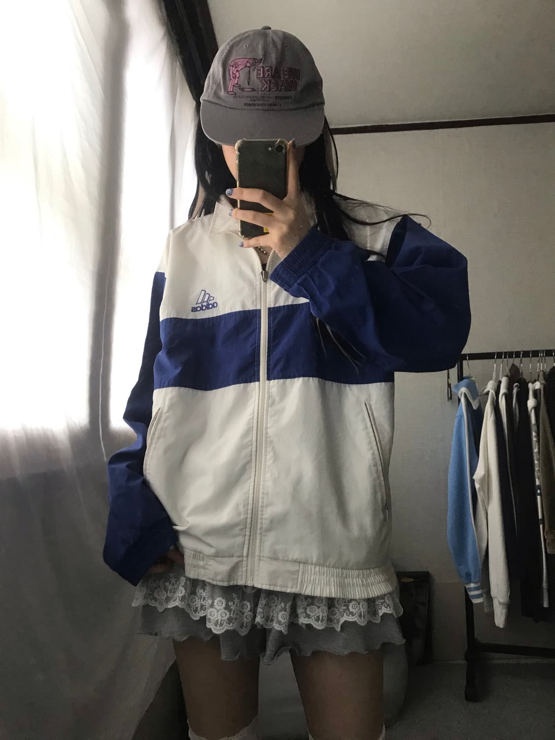 아디다스 90s 빅로고 바람막이 상품이미지4