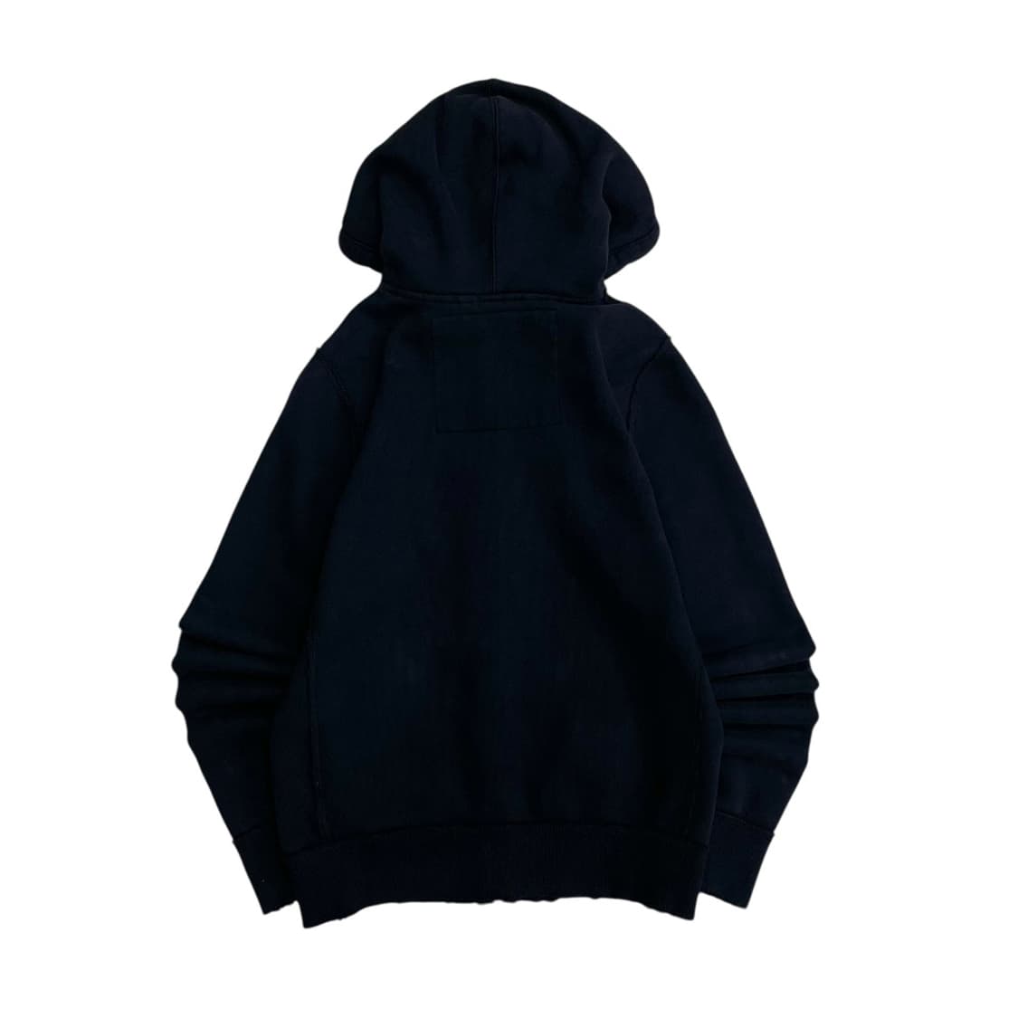 아베크롬비 레드 센터로고 네이비 후드집업 L 상품이미지3