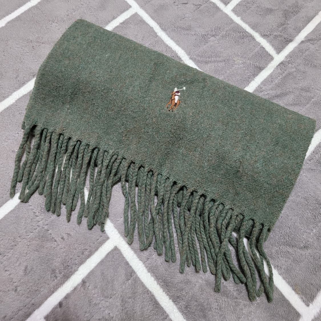 정품 랄프로렌 울 목도리 상품이미지9