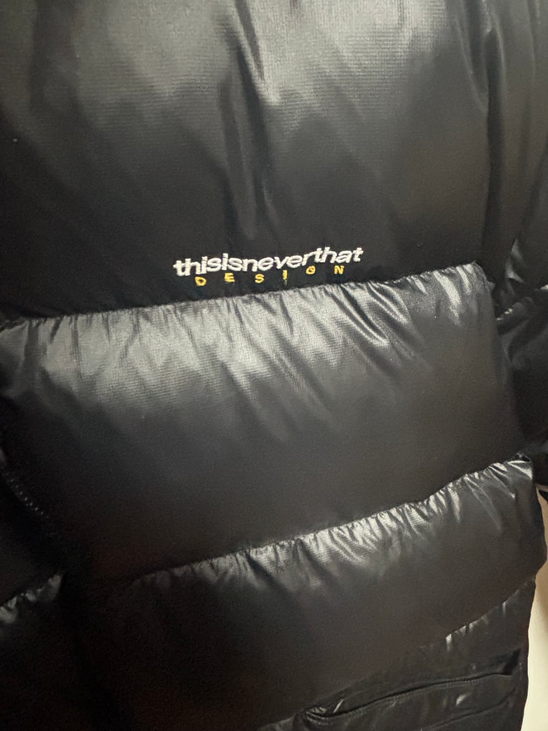 디스이즈네버댓 DSN 다운 푸퍼 자켓 블랙 XL 상품이미지4