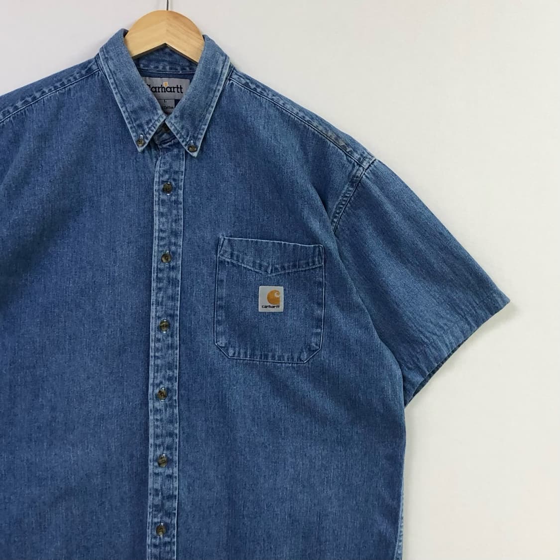 105 칼하트 데님 셔츠 상품이미지1