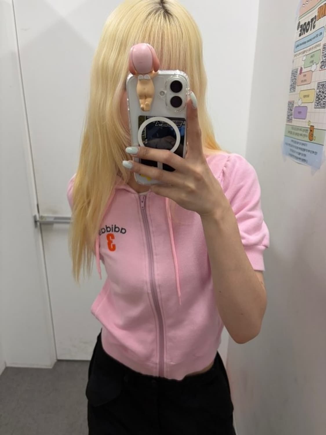 아디다스 반팔 후드집업 상품이미지5
