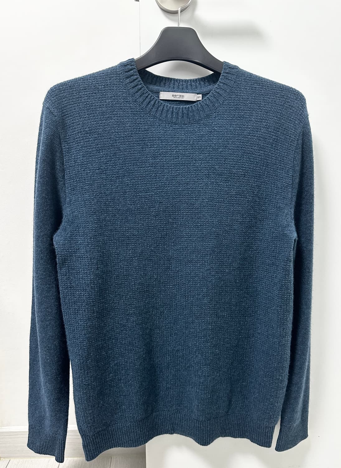 시리즈 남성 울 니트 블루 / 105사이즈 상품이미지1