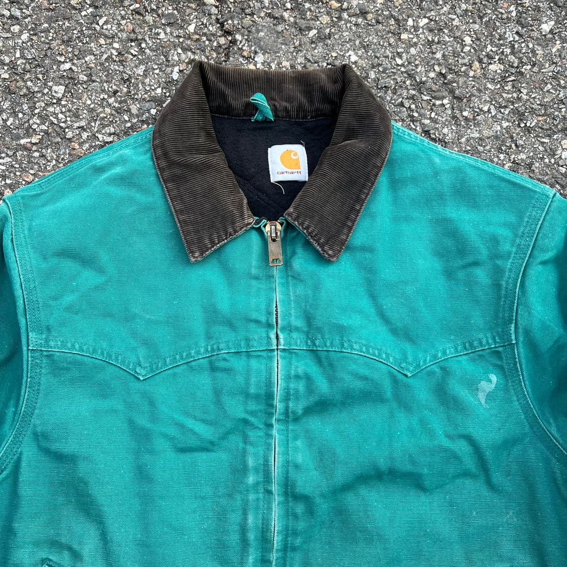 90년대 빈티지 칼하트 J13 아쿠아 덕 산타페 자켓 상품이미지2
