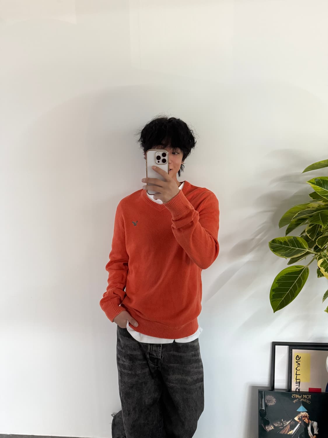 빈티지 아메리칸 이글 니트 상품이미지1