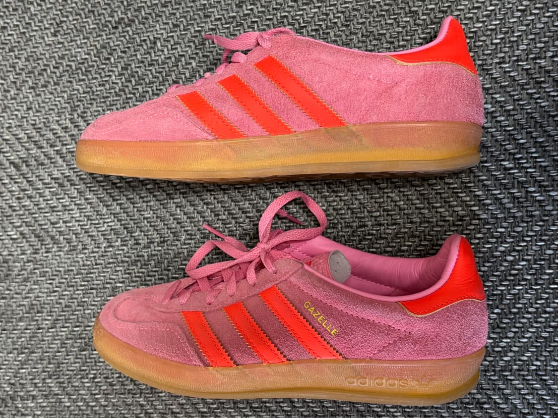 아디다스 가젤 인도어 빔핑크솔라레드  220
 상품이미지7