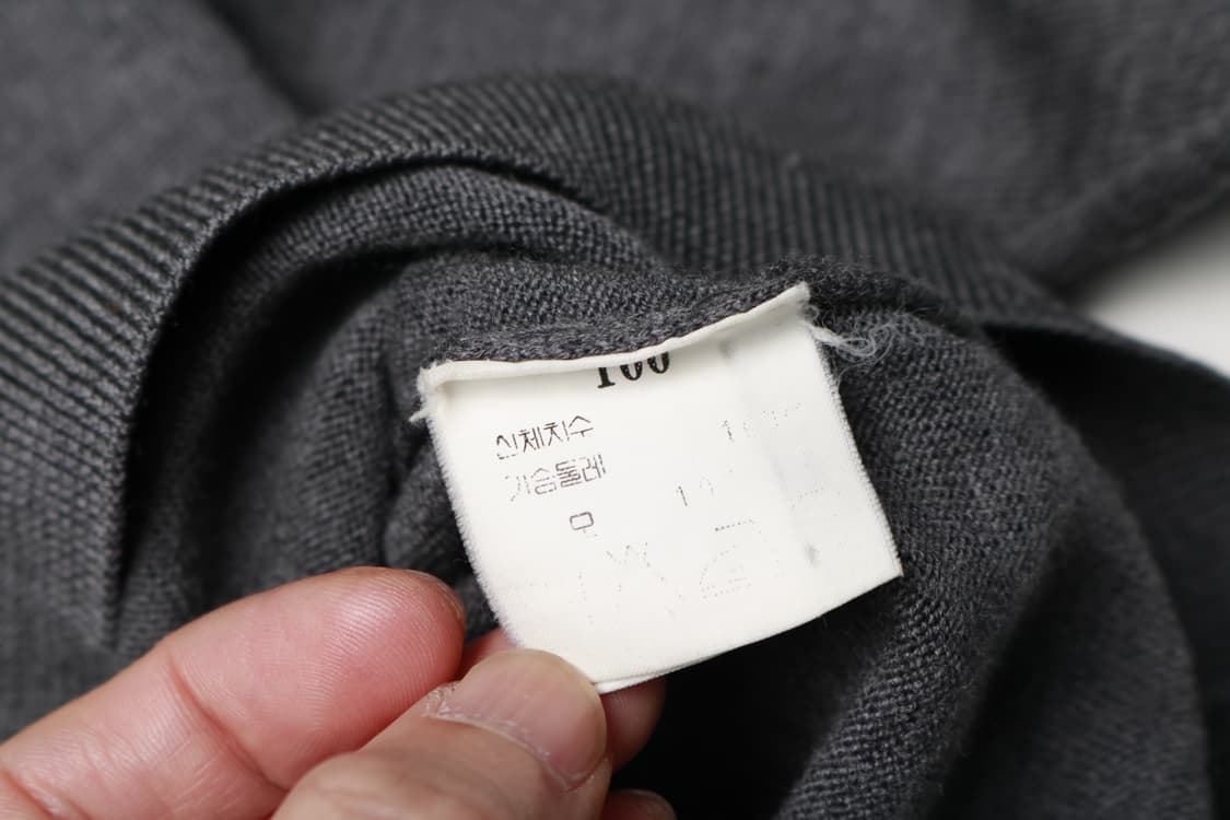 [L] YSL 입생로랑 퓨어울 모크넥 니트 상품이미지4