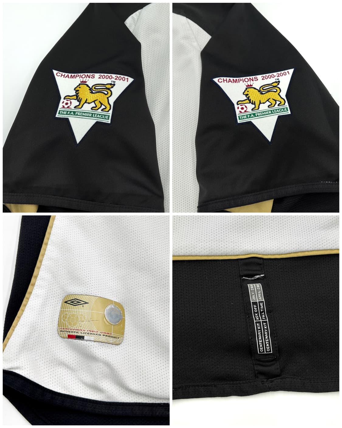 엄브로 01-02 맨유 100주년 리버시블 리그킷 폴 스콜스 상품이미지7