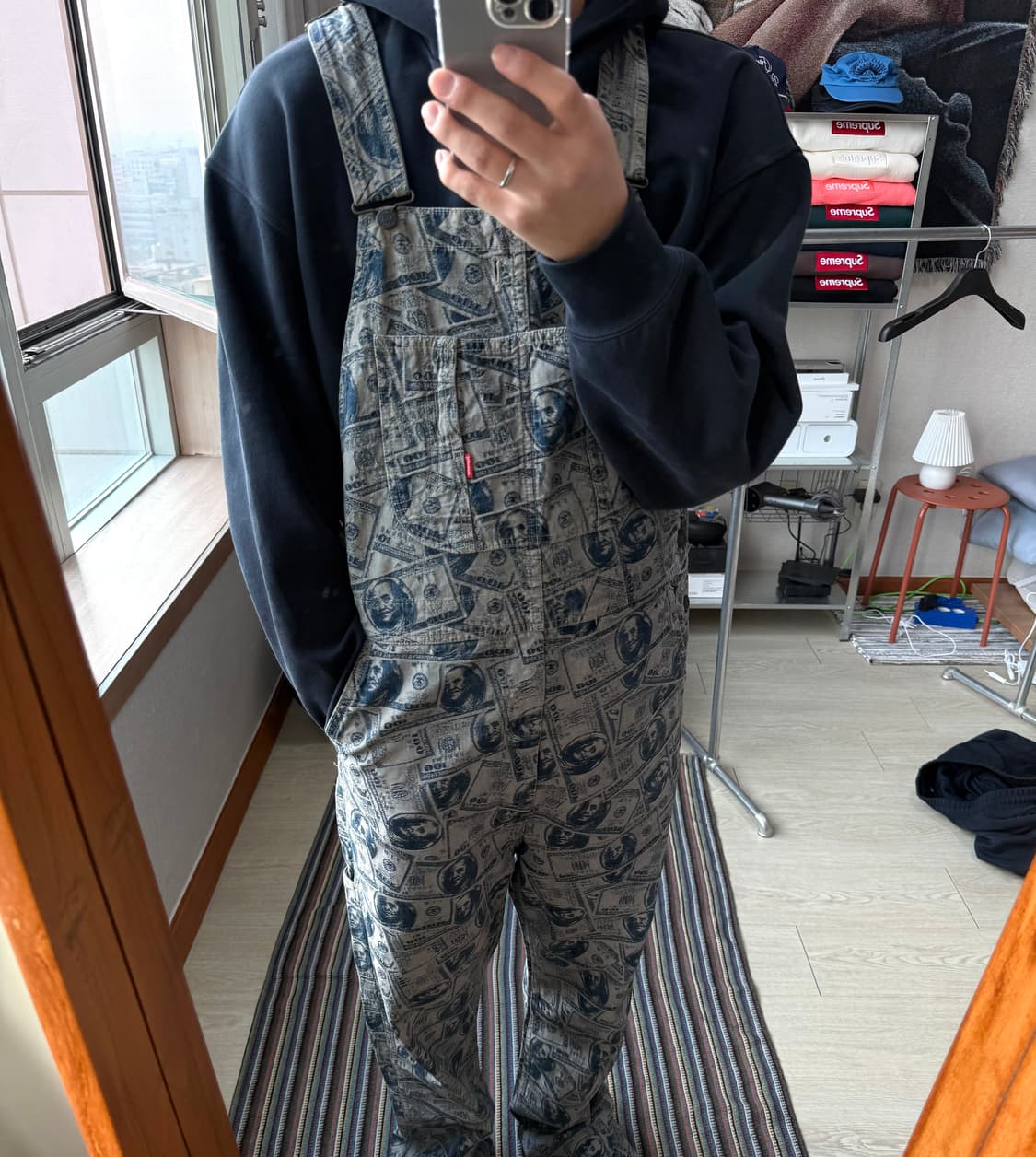 슈프림 달러 데님 오버롤 상품이미지1