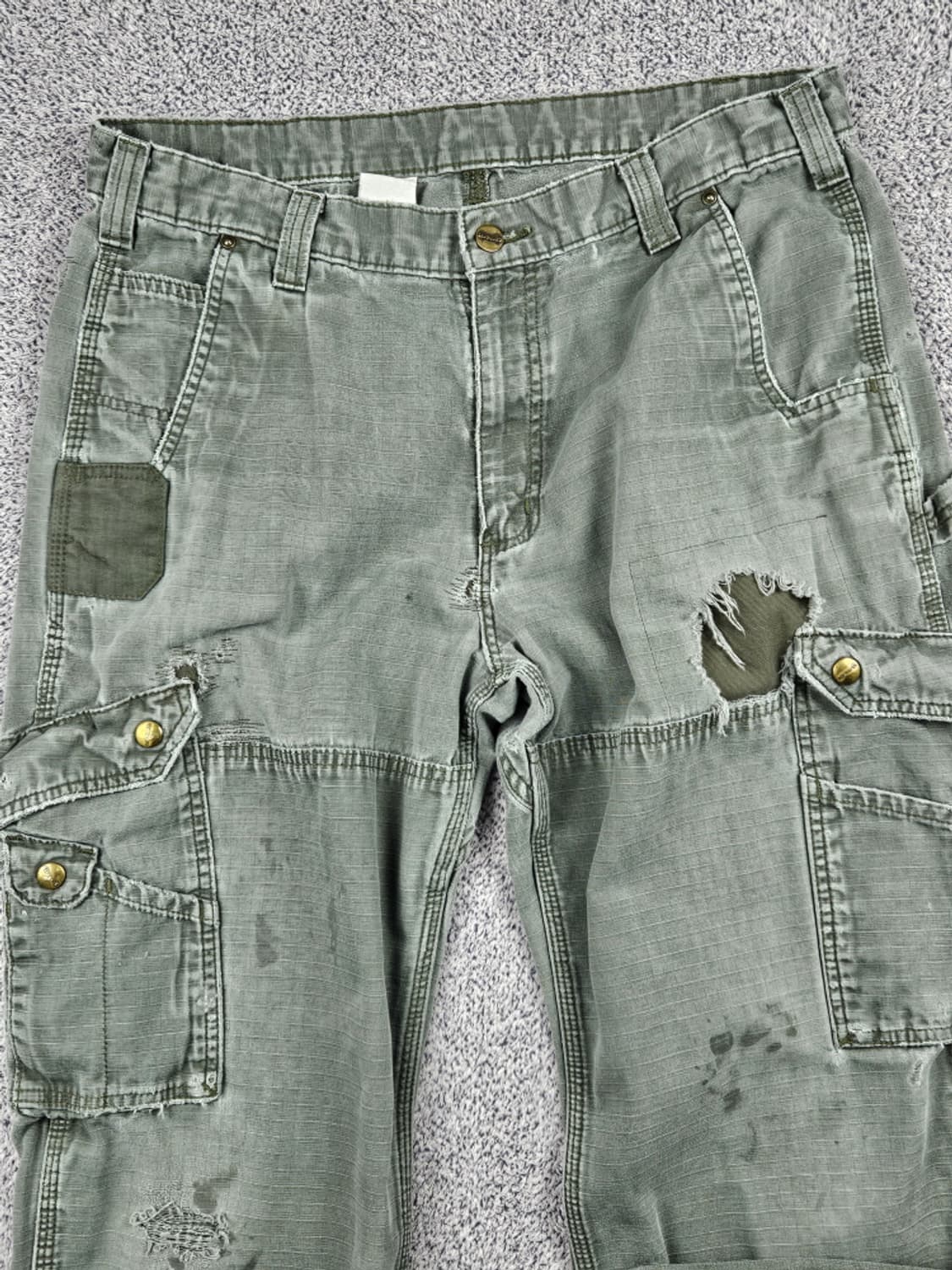 칼하트 립스탑 카고 리페어 워크 팬츠 ( 36 X 34 ) / 9978 상품이미지5