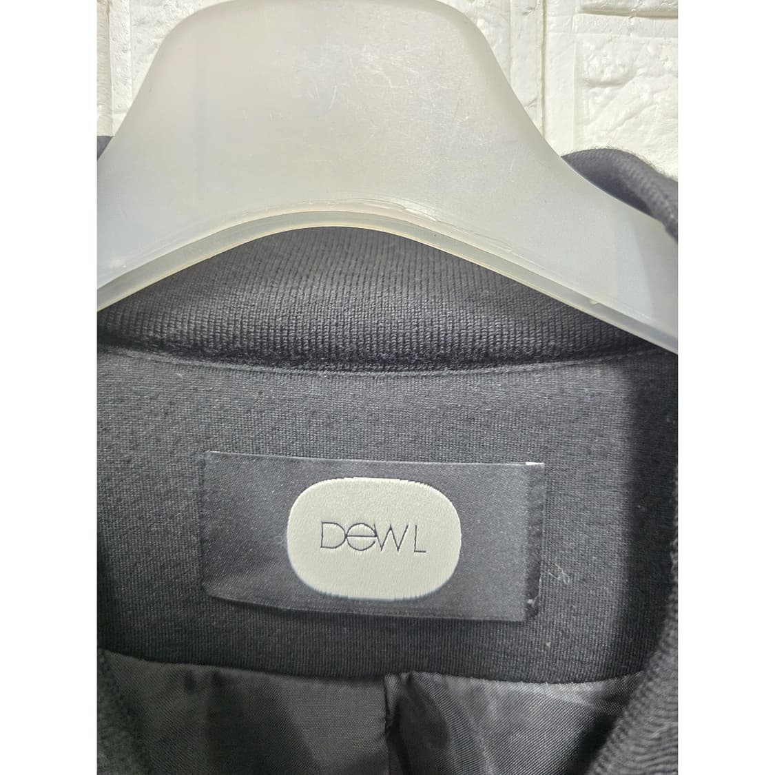 택포) 듀엘 DEWL 블랙 봄버 자켓 M 상품이미지2