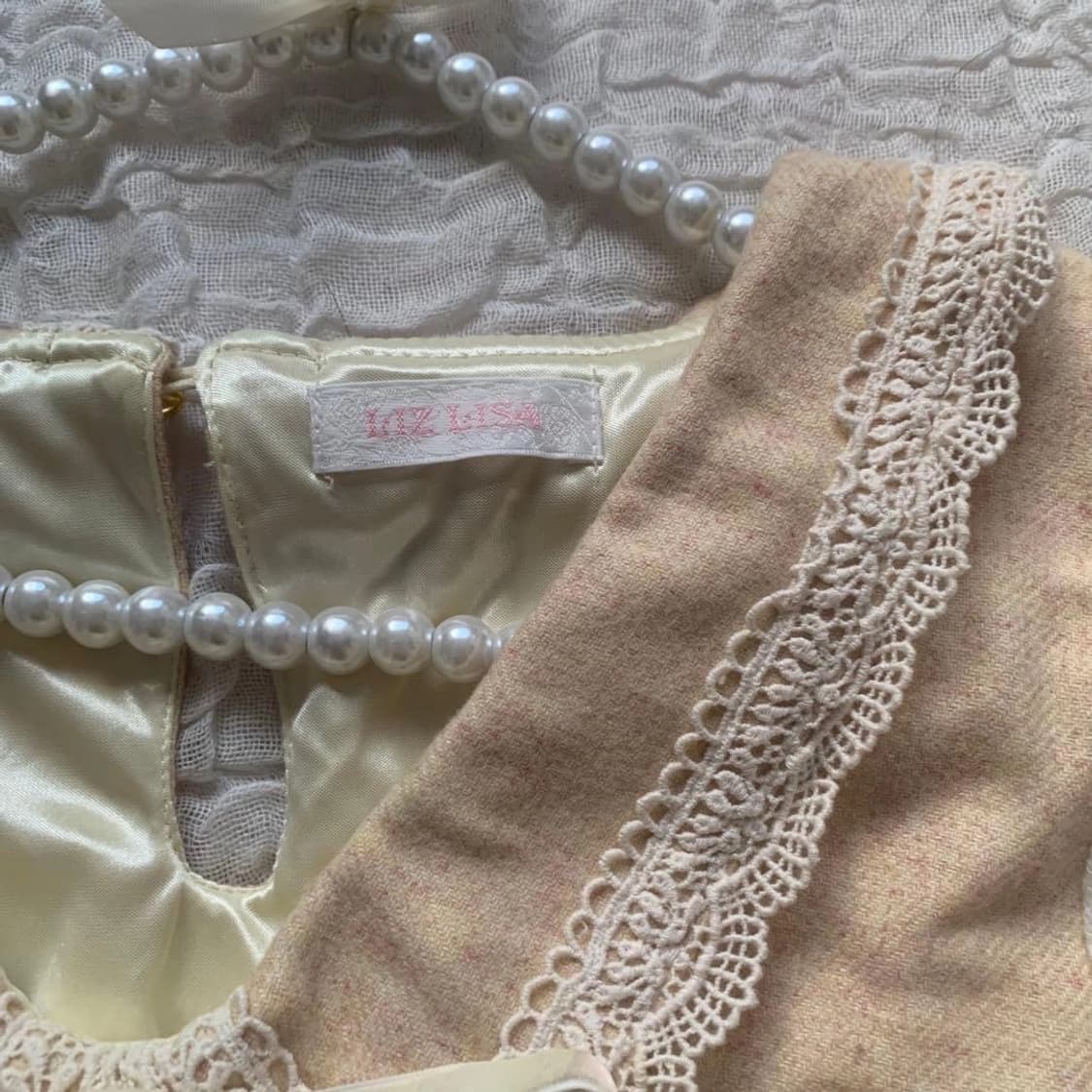 리즈리사 고전 라떼갸루 원피스 상품이미지2