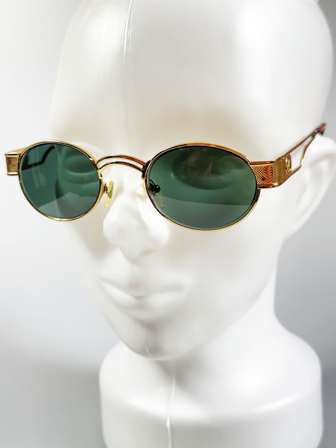 90s VINNY 골드 슬림 라운드 메탈 빈티지 안경 상품이미지7