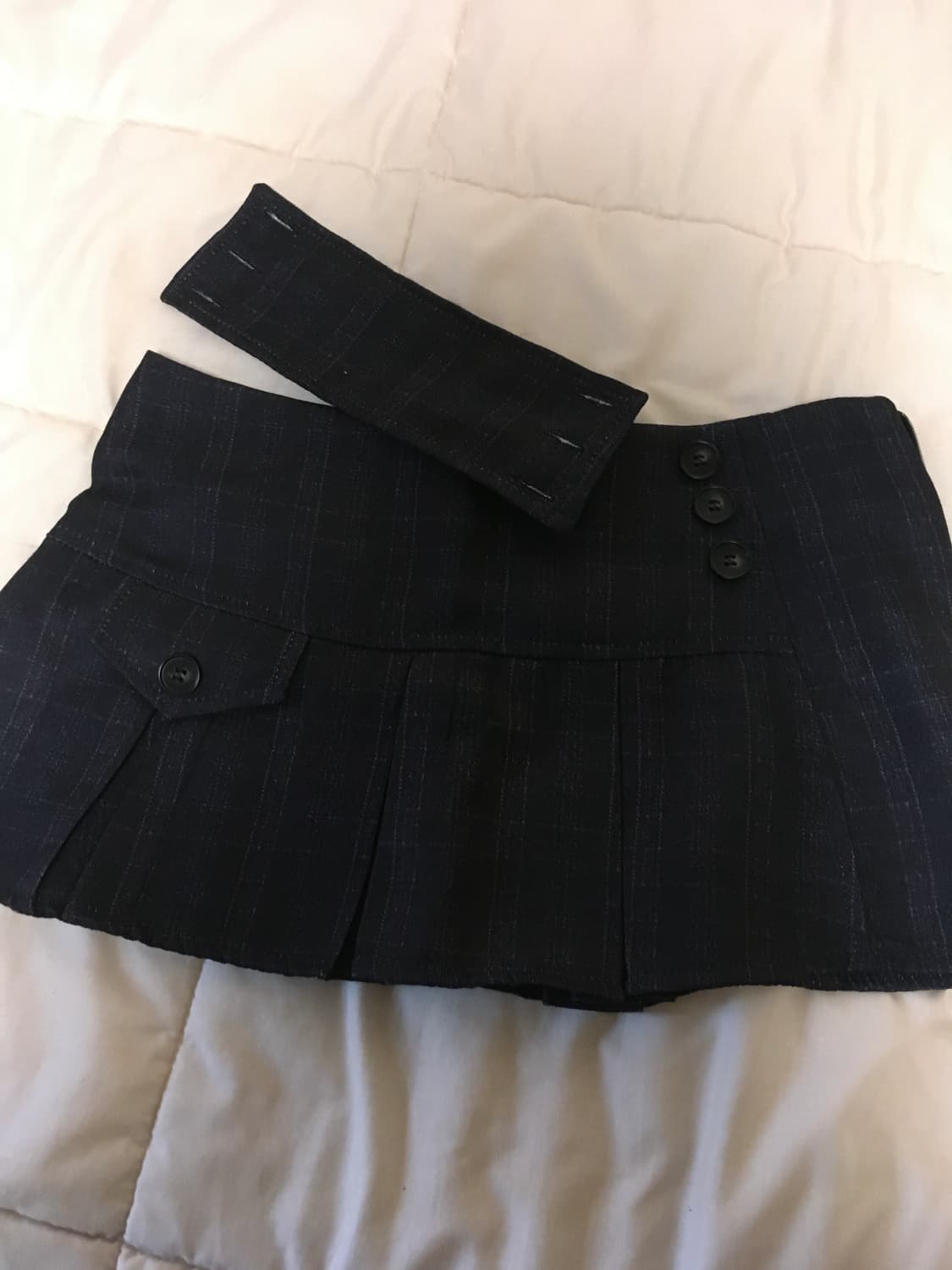 checkered skirt 상품이미지2