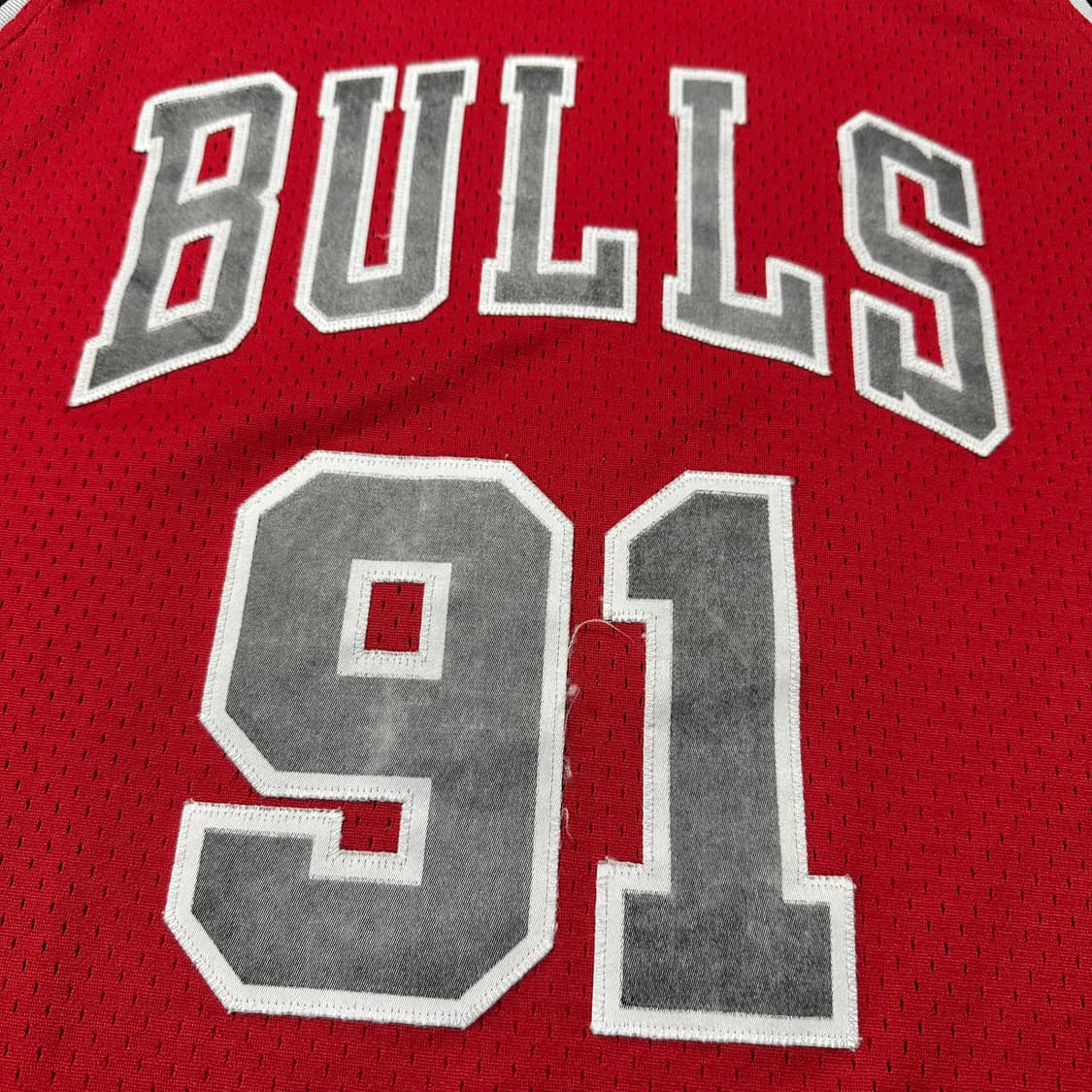 ✨ (바배) 아디다스 시카고 불스 데니스 로드맨 져지 농구 민소매 나시  상품이미지5
