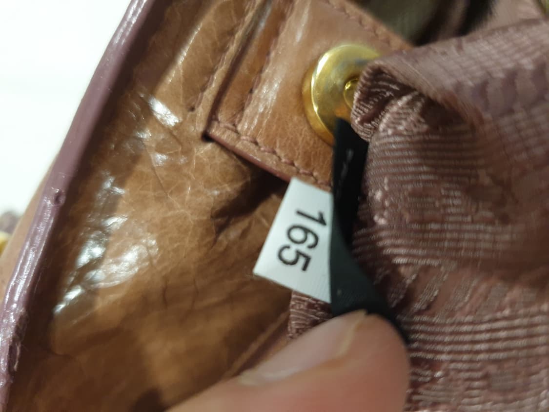 프라다 핑크가방 (숄더끈포함) 상품이미지4