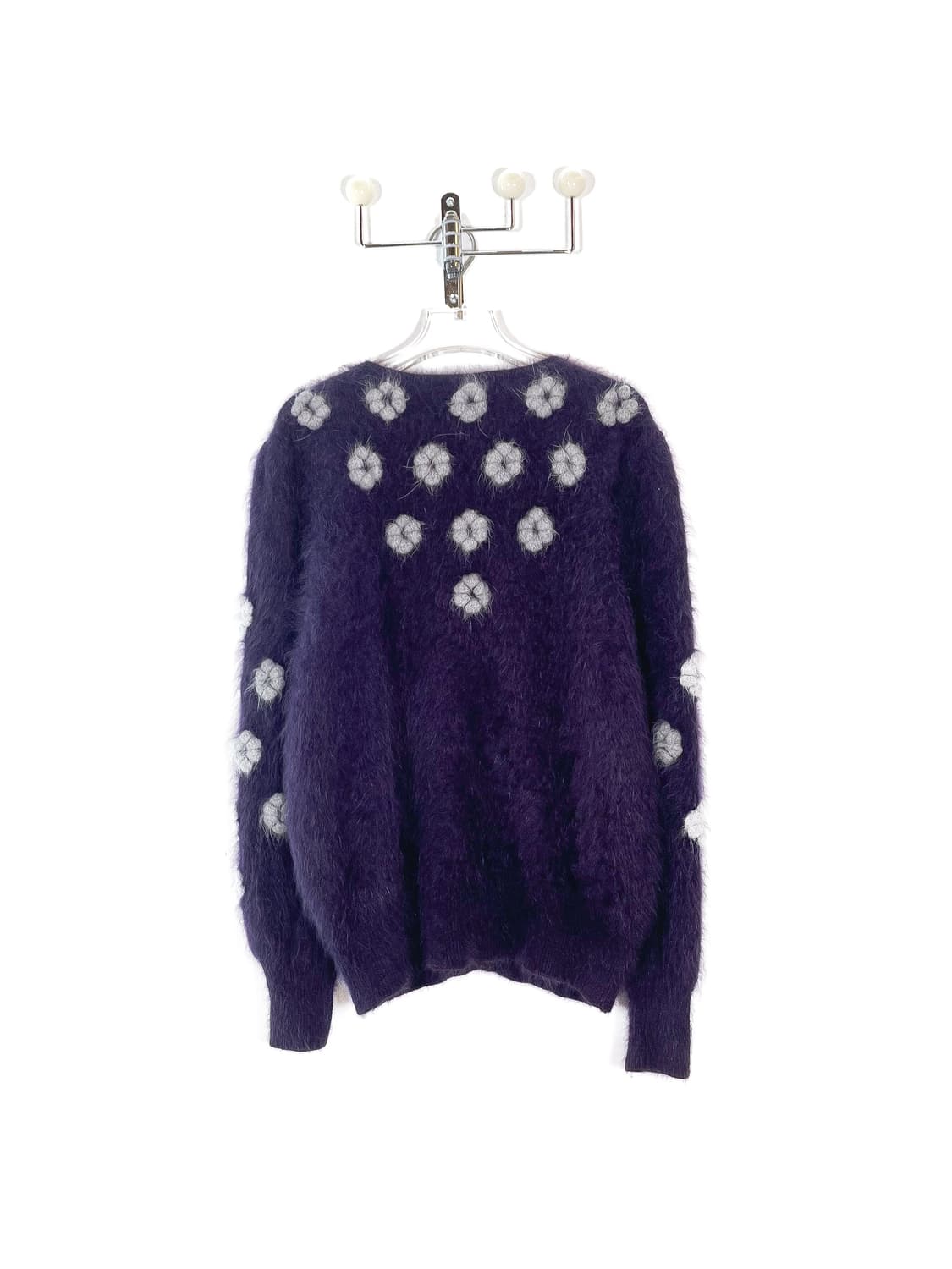  빈티지 플라워 울 가디건 상품이미지5