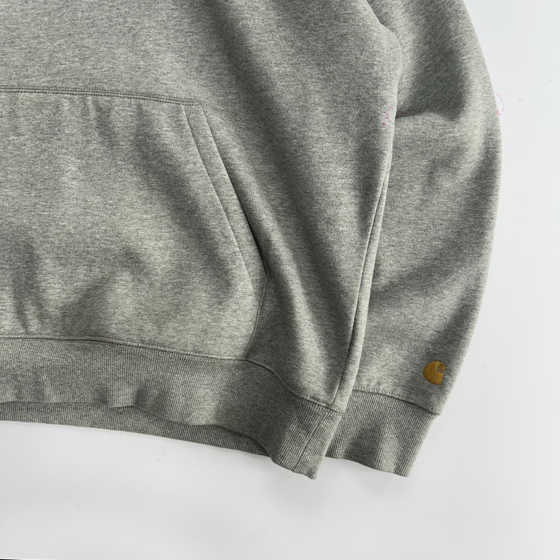 Carhartt 칼하트 그레이 후드티 상품이미지5