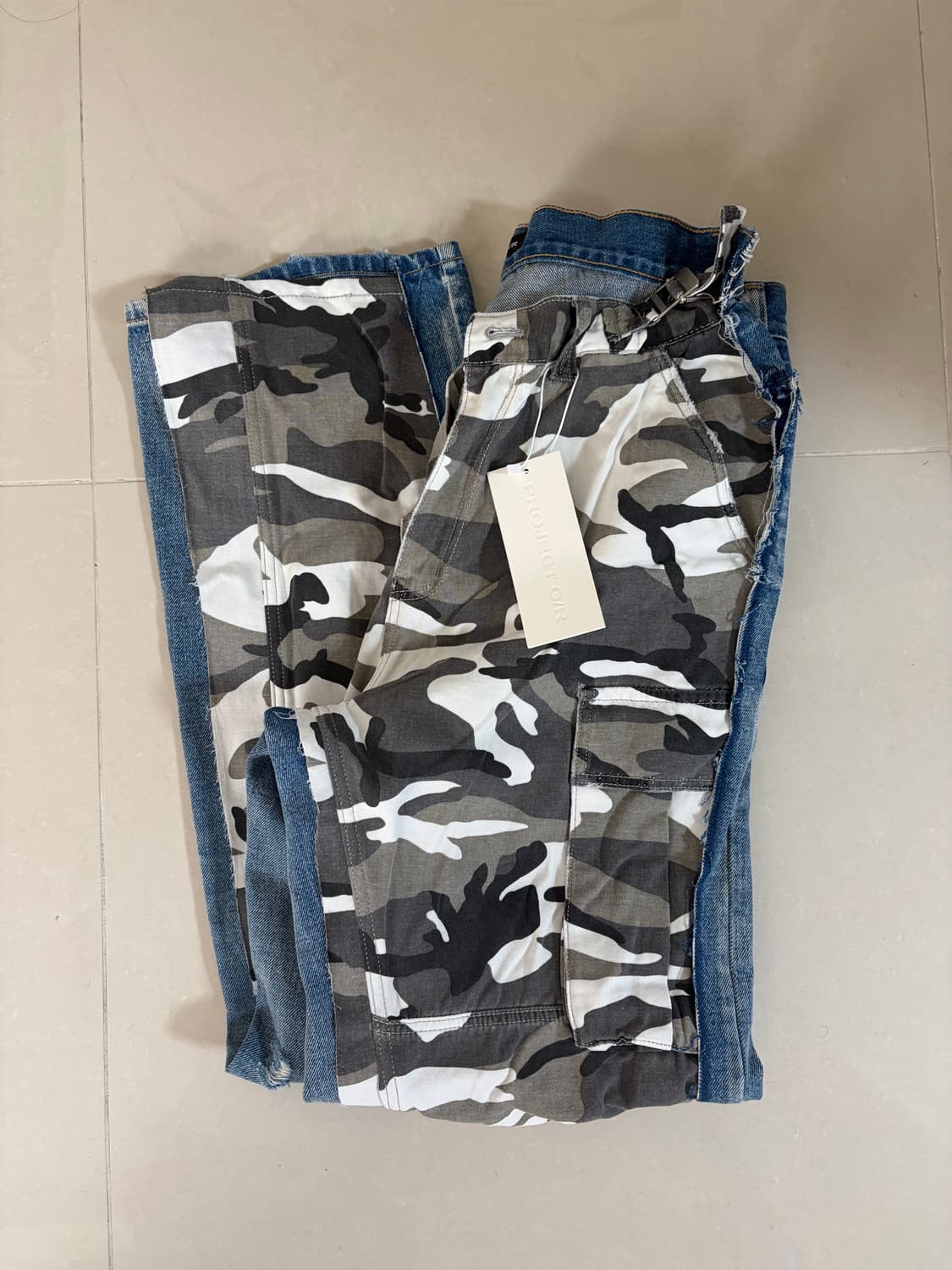 Project g/r 카모 팬츠 새상품 1 상품이미지3