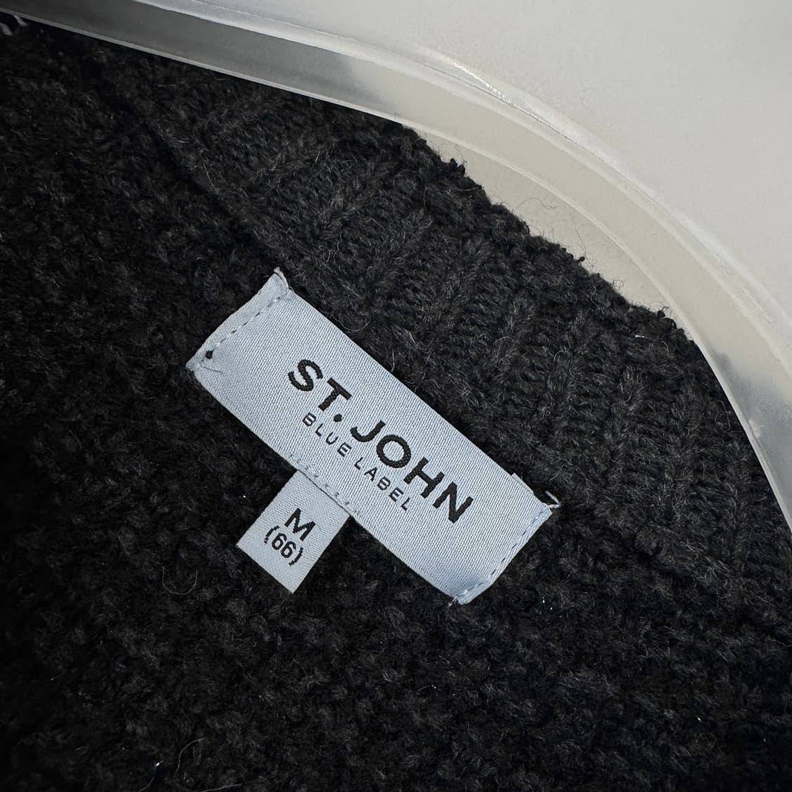 센존 ST. JOHN 금장 버튼 트위드 니트 가디건 상품이미지2