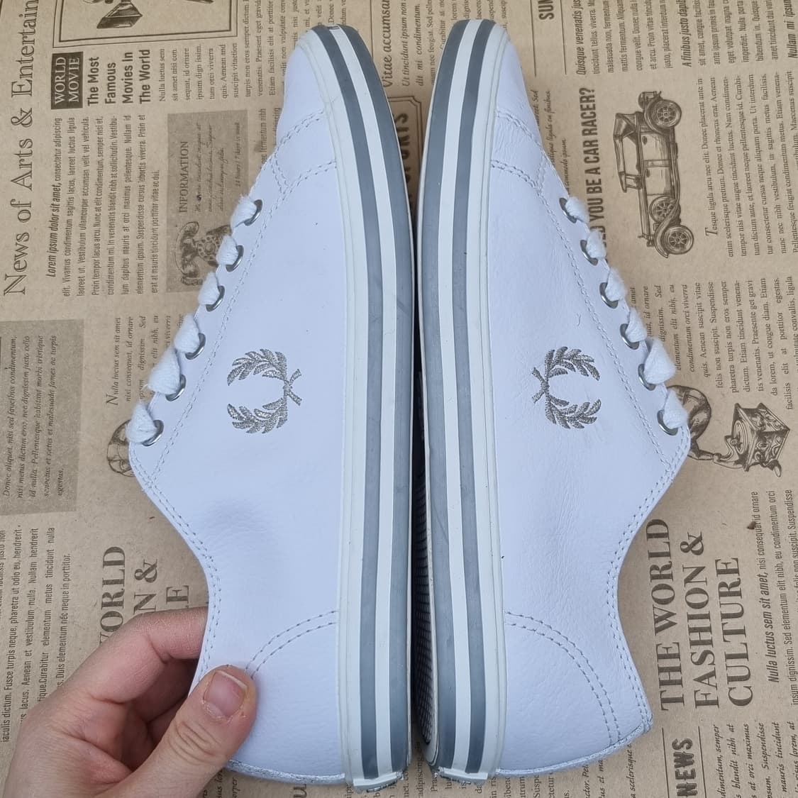 프레드페리 킹스톤레더 여성스니커즈230 상품이미지5