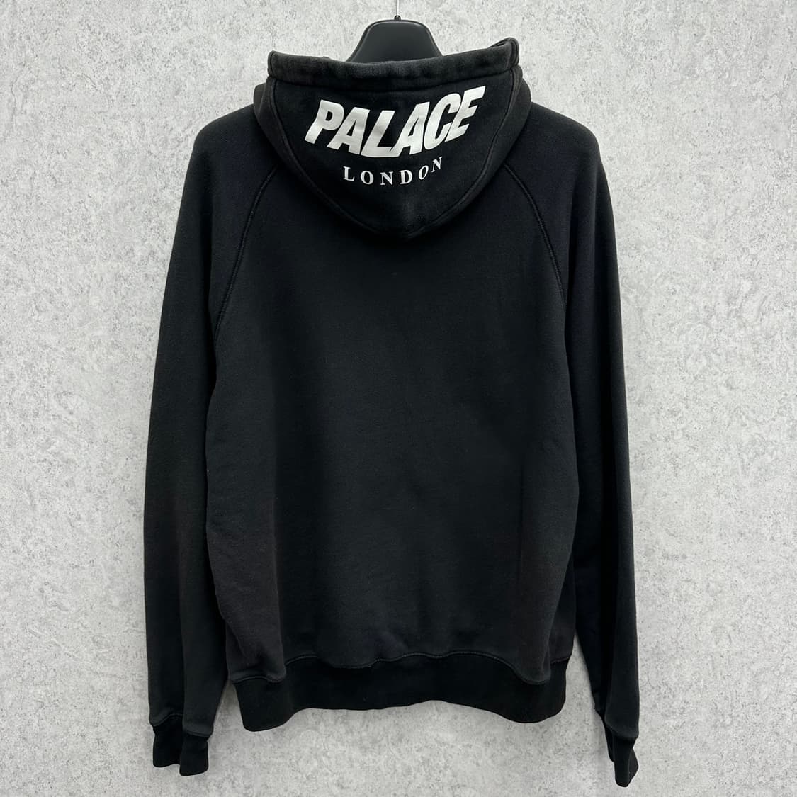 100 팔라스 런던 남자 루즈핏 반집업 후드티 상품이미지2