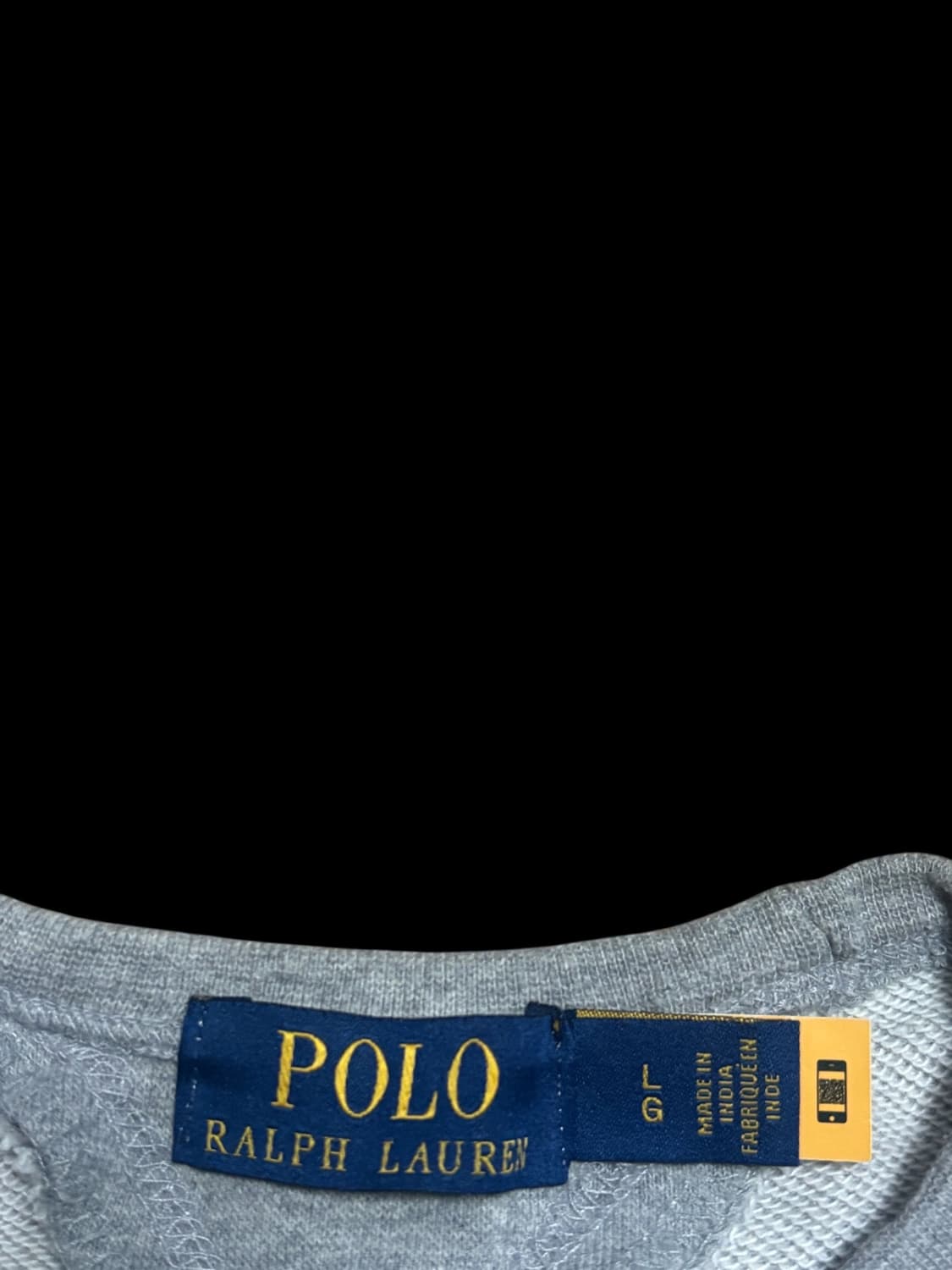 폴로 랄프로렌 그레이 맨투맨 (qr 인증) 상품이미지6