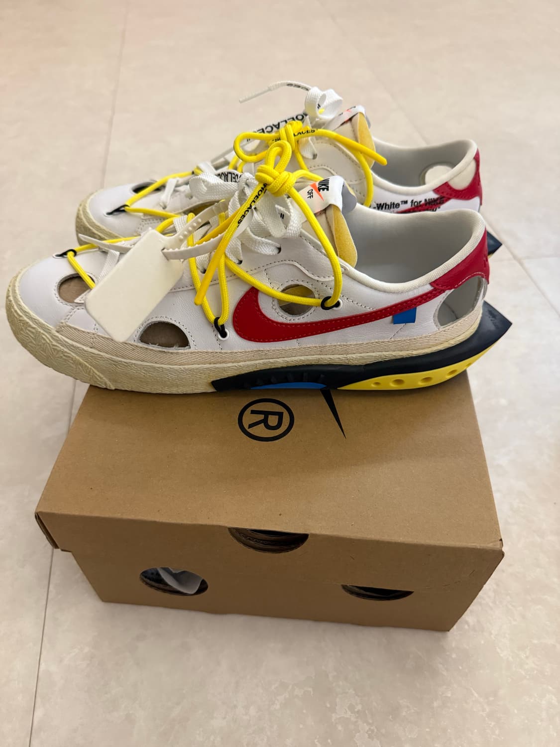 오프화이트*나이키 블레이져 285 상품이미지2