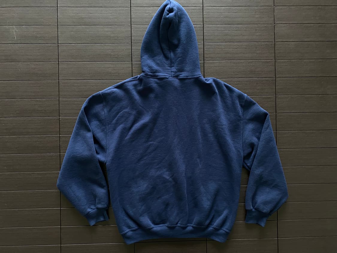 (L) 00s 빈티지 러셀 후드집업 네이비 상품이미지2