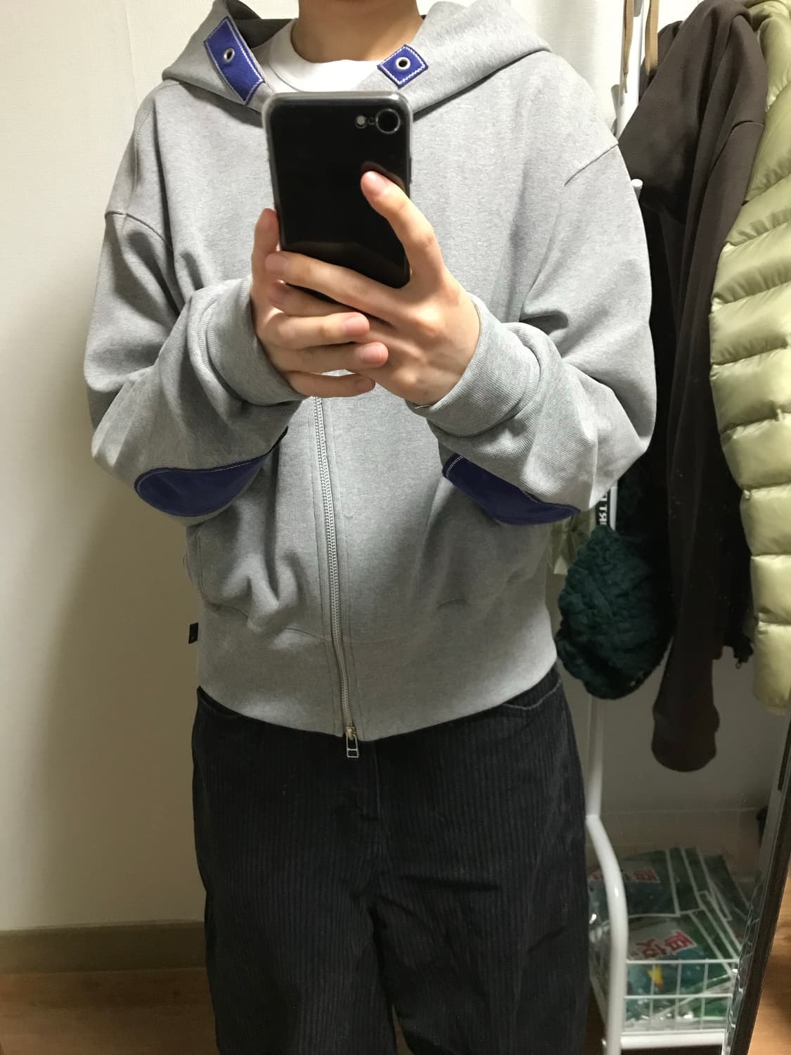 카락터 후드집업 상품이미지1