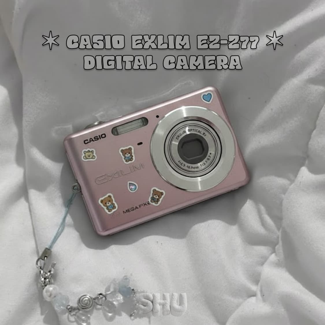 카시오 엑슬림 EXLIM EZ-Z77 빈티지 디카 핑크  상품이미지1