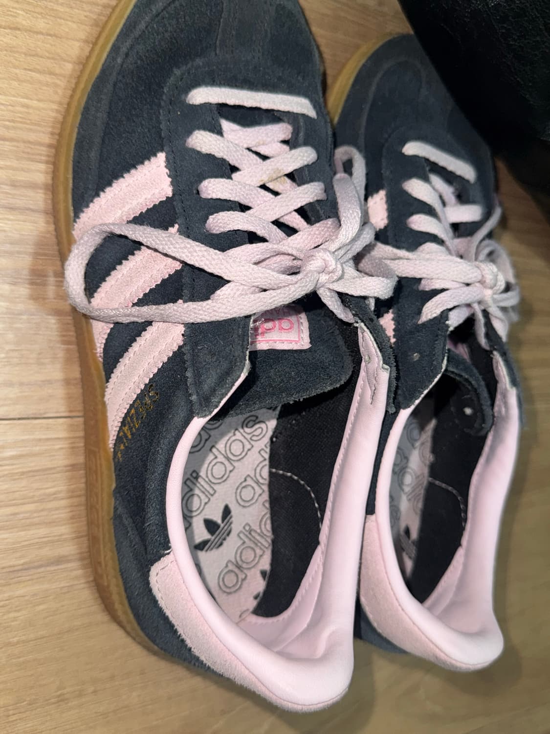 아디다스 스페지알 핸드볼 블랙 클리어 핑크 230 상품이미지1