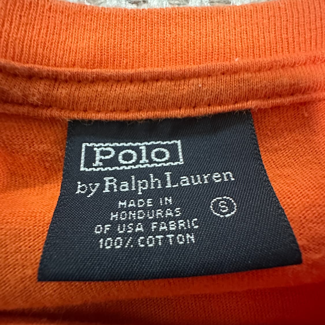 POLO RALPH LAUREN usa fabric t-shirt 상품이미지4