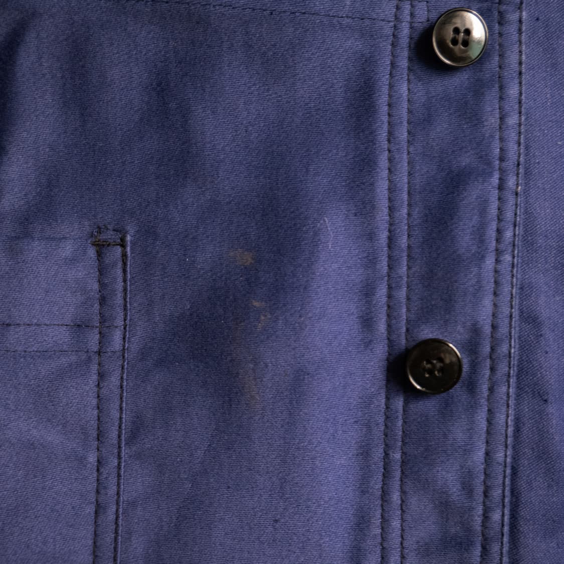 40s French Blue moleskin work jacket  상품이미지8