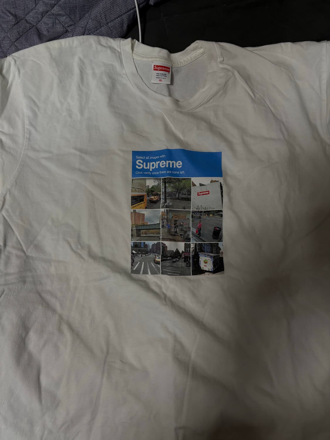 슈프림 캡챠 반팔 상품이미지1