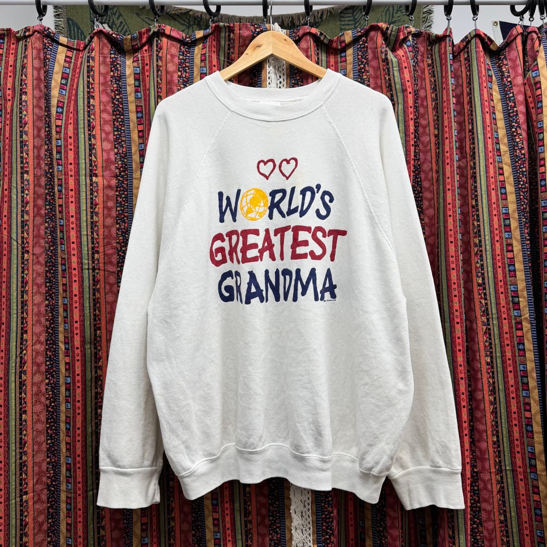 80s 빈티지 Tultex 스웻셔츠 맨투맨 made in USA (2XL 상품이미지2