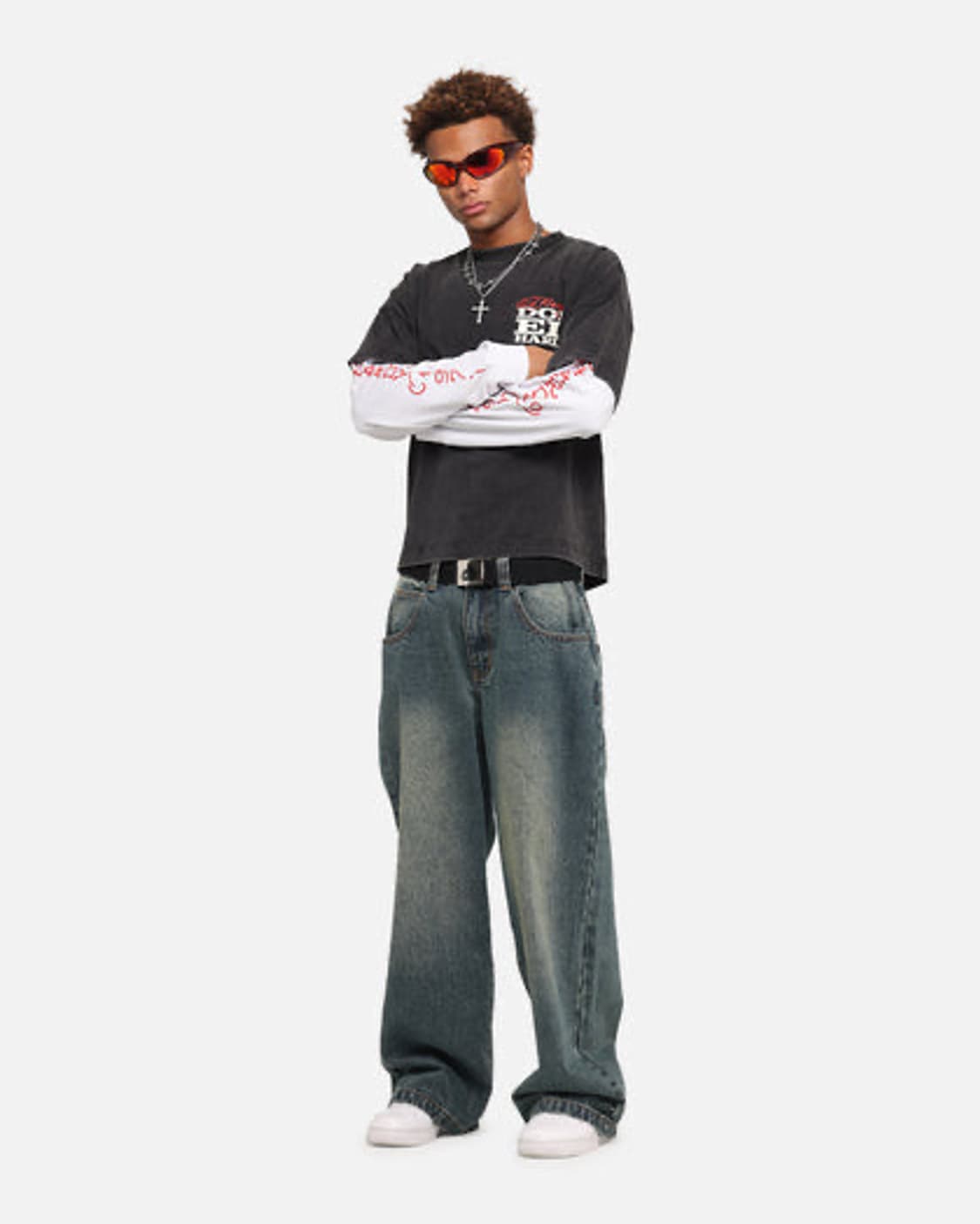 [새제품] 에드 하디 오버핏 롱슬리브 긴팔티 상품이미지8