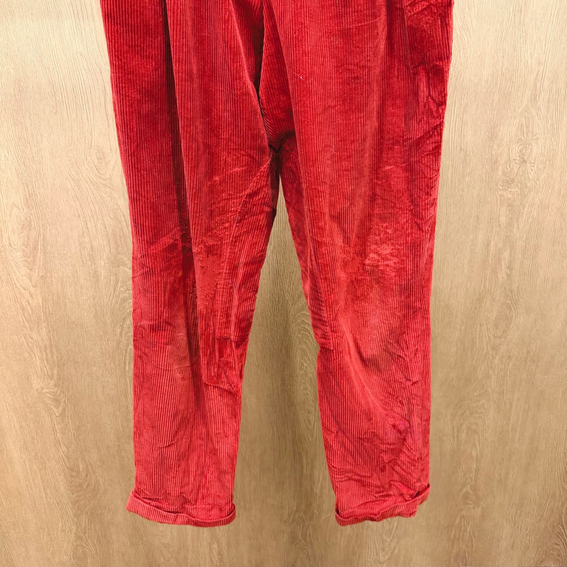 폴로 랄프로렌 코듀로이 팬츠 멀티 포켓 디테일 레드 상품이미지5