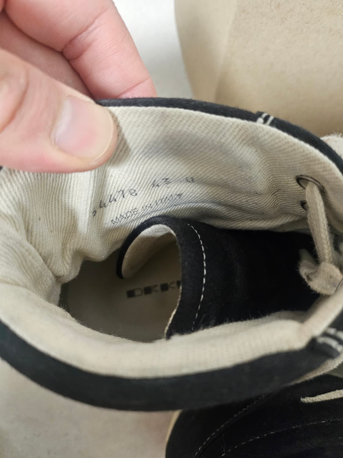 릭오웬스 다크쉐도우 빈티지 하이 상품이미지4