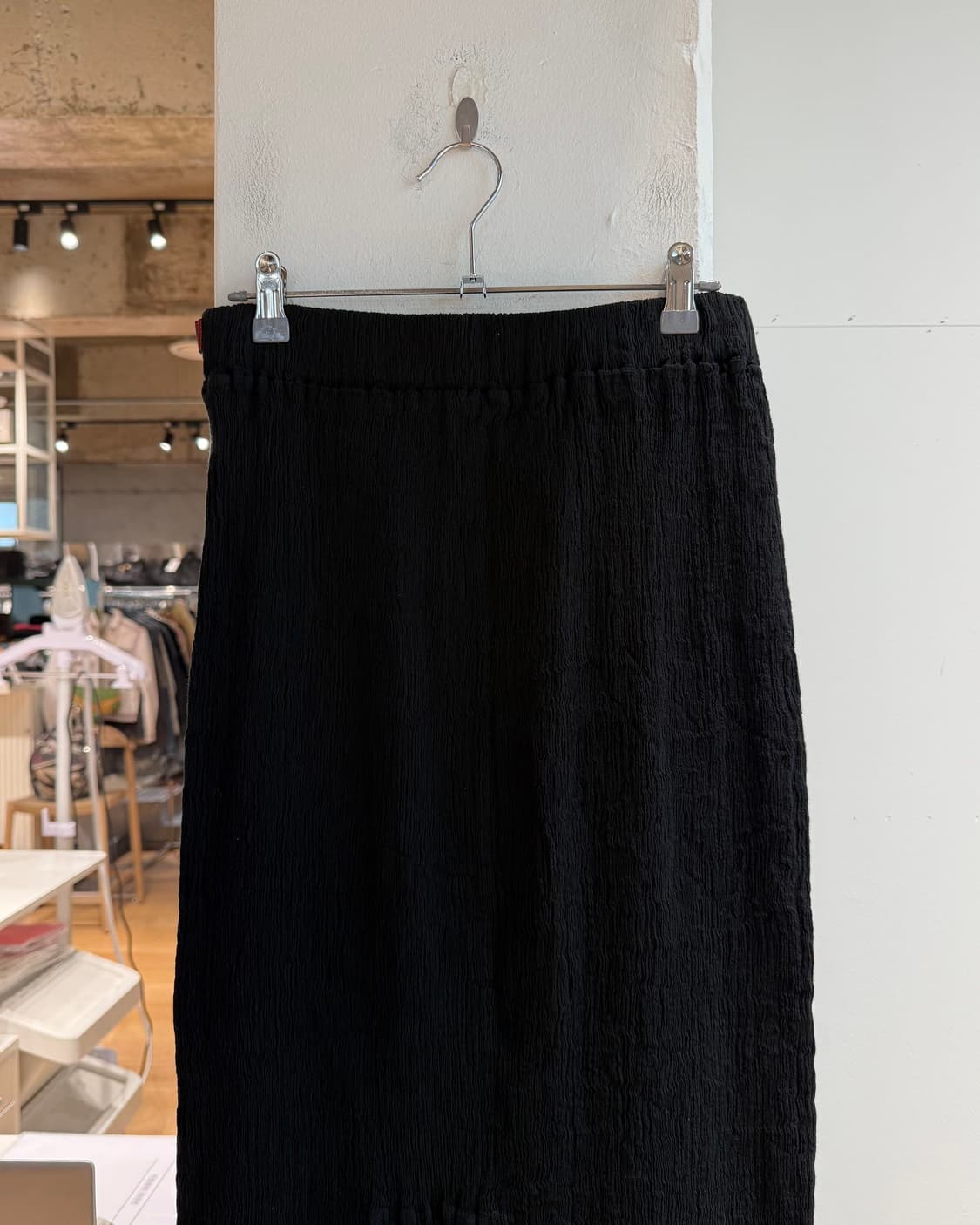 이세이미야케 하트 블랙 링컬 롱스커트  상품이미지6