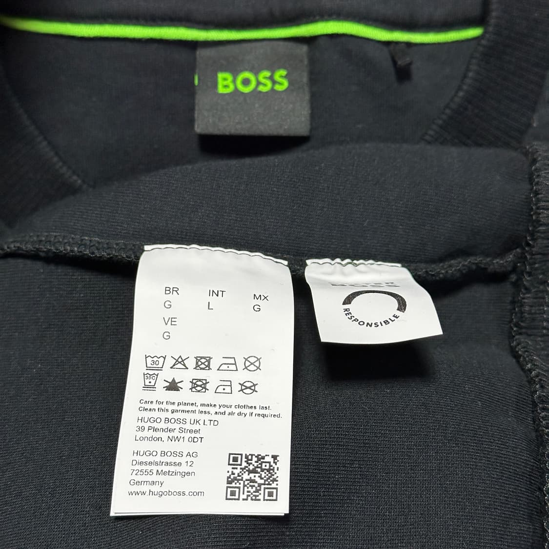 휴고 보스 살보 1 그래픽 맨투맨 상품이미지6