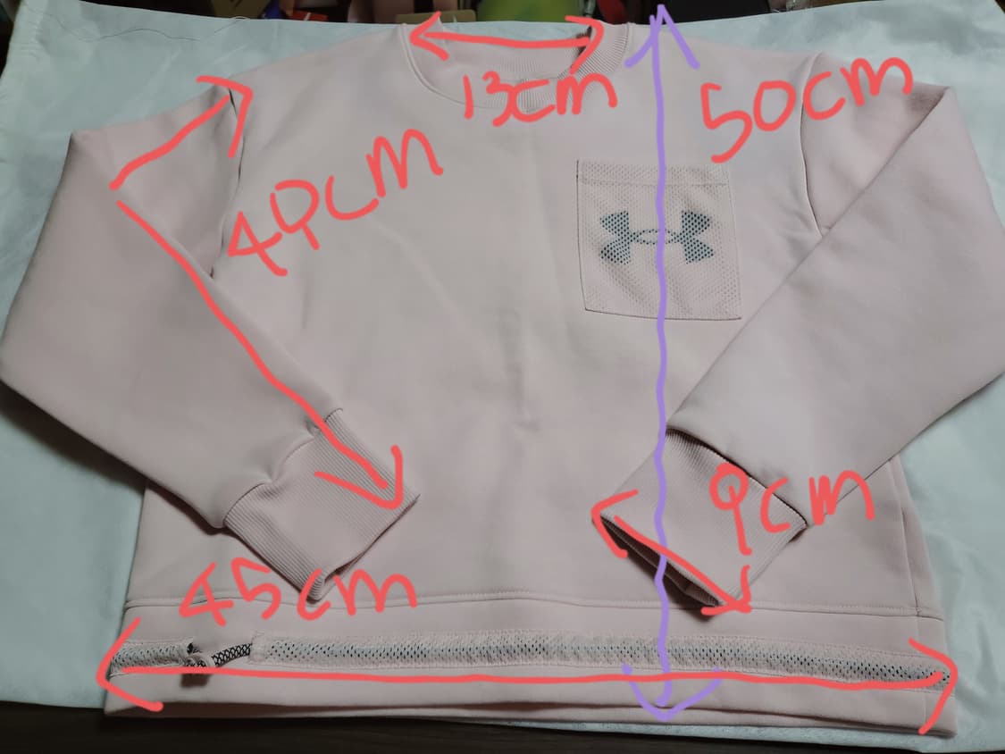 언더아머 티셔츠 여성 맨투맨 티셔츠 UA 티셔츠 긴팔 기모 긴팔티 상품이미지3