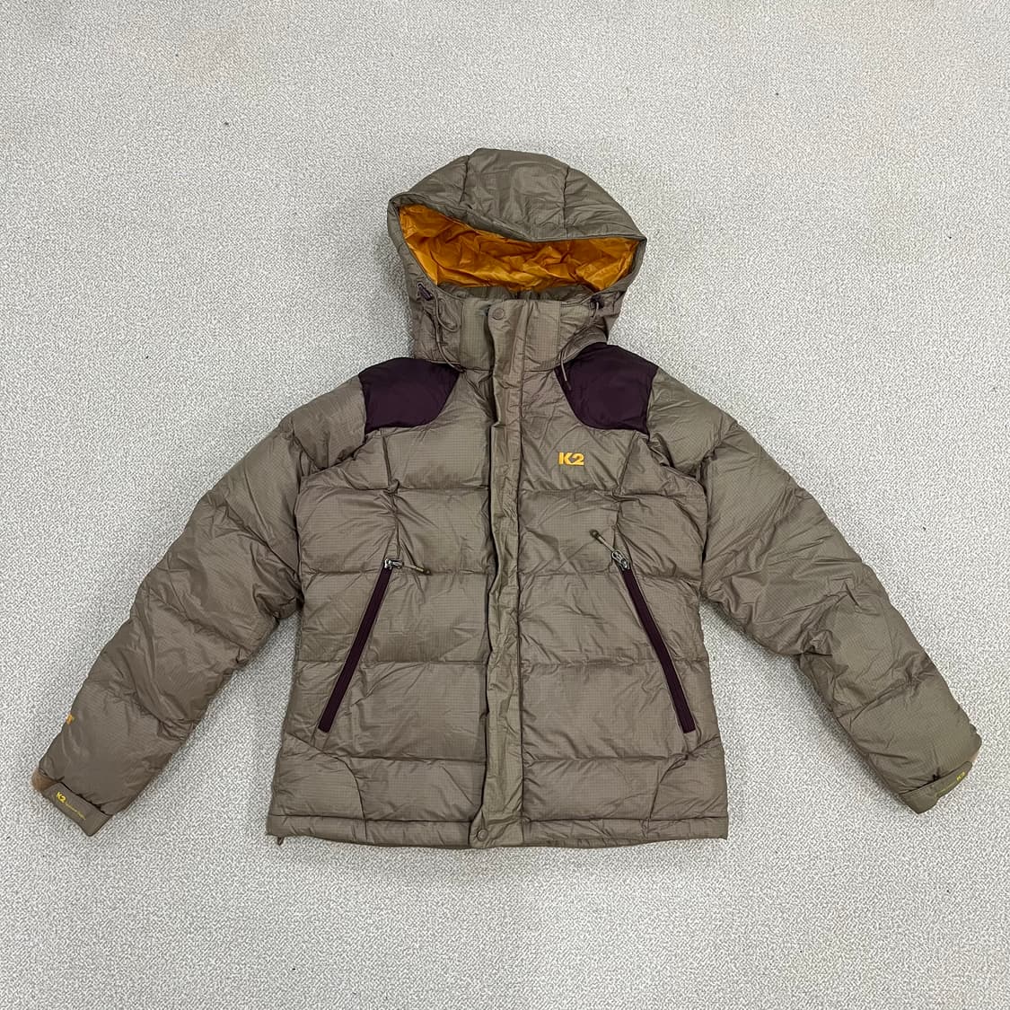 [90] 케이투 구스다운 윈드스토퍼 후드 패딩 자켓 0106M1 상품이미지1